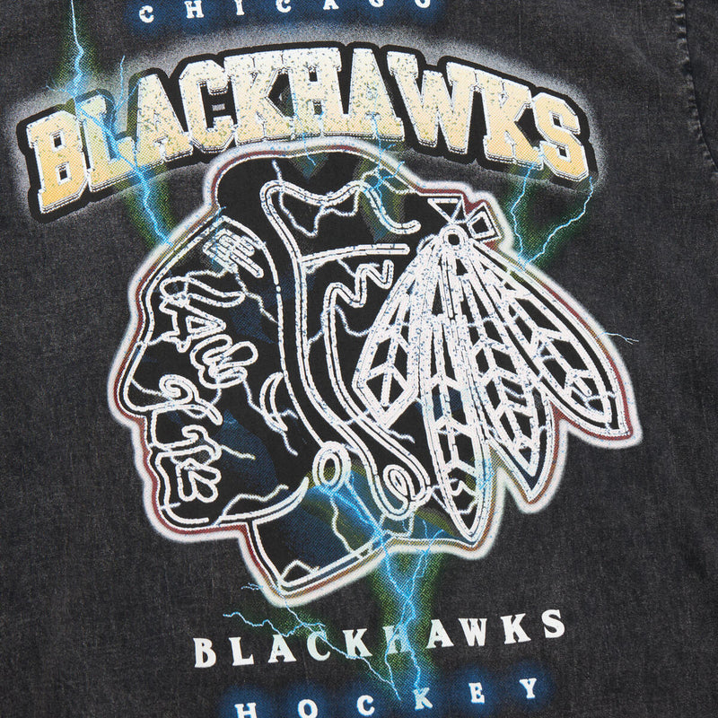 NHL OVERSIZED GRAPHIC TEE BLACKHAWKS Black TP6805-CBHBLCK - Image 8