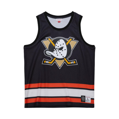 NHL JERSEY LOGO TANK CURRENT LOGO DUCKS Black TP7932-ADUBLCK - Image 1