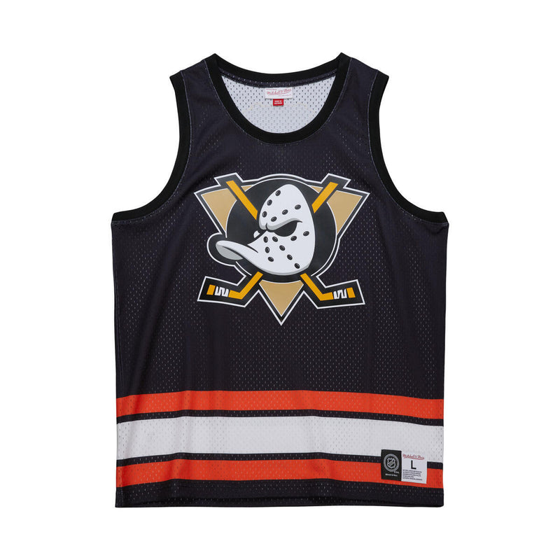 NHL JERSEY LOGO TANK CURRENT LOGO DUCKS Black TP7932-ADUBLCK - Image 1