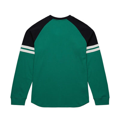 NHL THERMAL HENLEY CURRENT LOGO STARS KELLY GREEN TP8281-DSTKYGN - Image 2