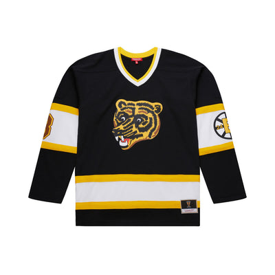 NHL WOMEN'S V-NECK LS JERSEY BRUINS - Black - Image 1