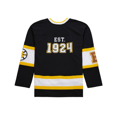 NHL WOMEN'S V-NECK LS JERSEY BRUINS - Black - Image 2