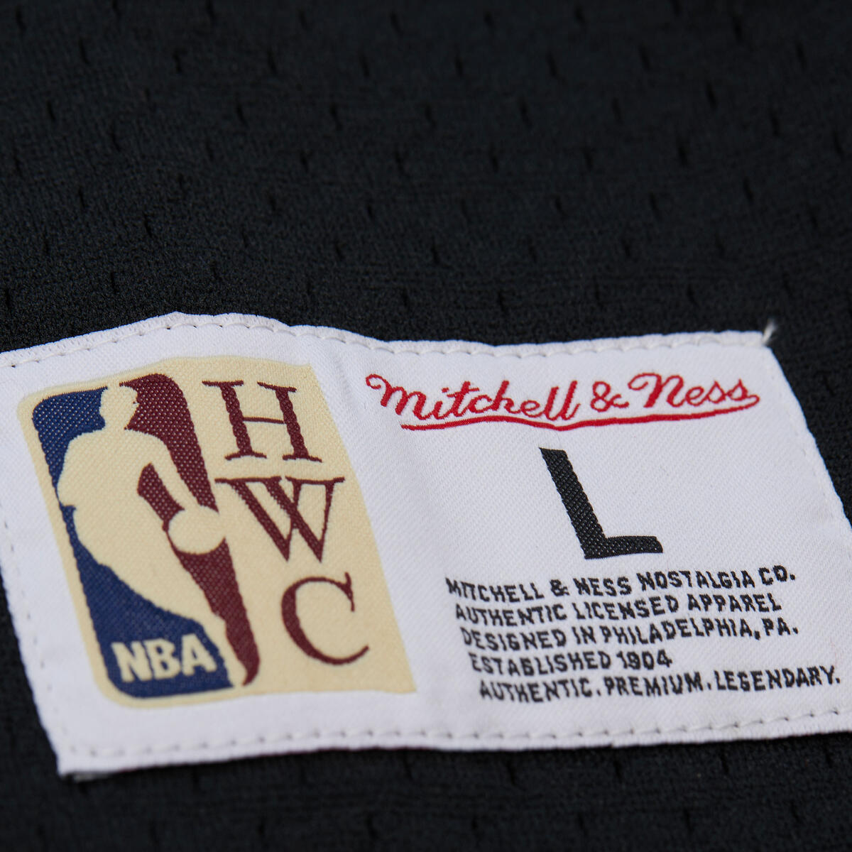 NBA ON THE CLOCK MESH BUTTON FRONT VINTAGE LOGO MAVERICKS Black TP9273-DMABLCK - Image 6