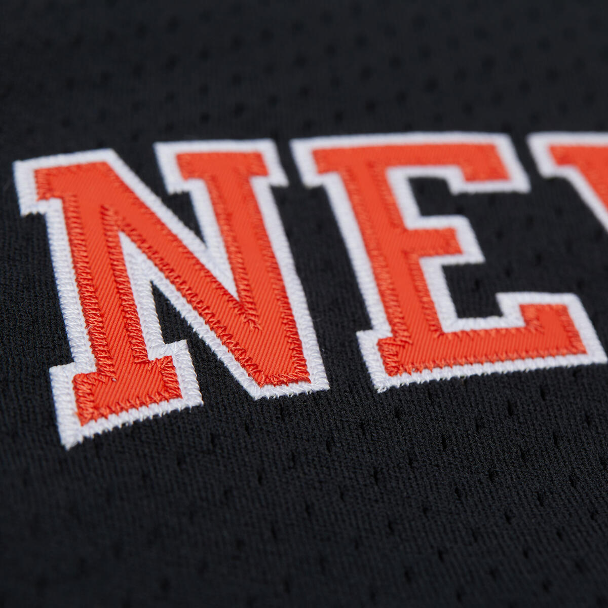 NBA ON THE CLOCK MESH BUTTON FRONT VINTAGE LOGO KNICKS Black TP9273-NYKBLCK - Image 3