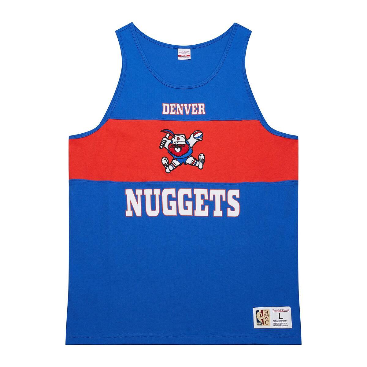 NBA RETRO CB TANK VINTAGE LOGO NUGGETS - Royal - Image 1