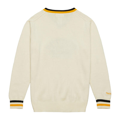 NHL 100TH ANNIVERSARY V-NECK SWEATER BRUINS Cream TSWT6432-BBNYYPPPCREA - Image 2