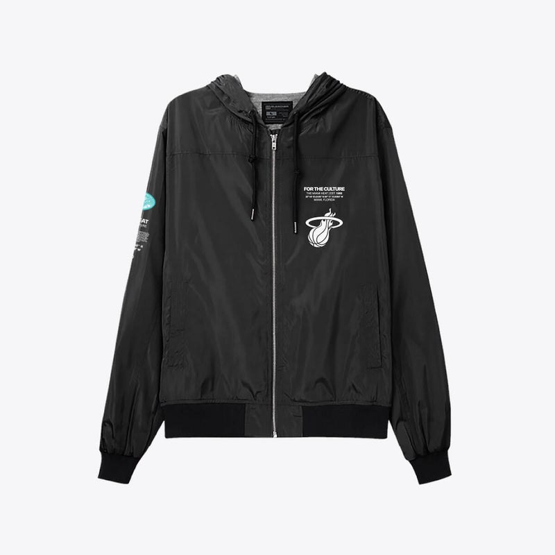 NBA CREW JACKET HEAT - Black - Image 1