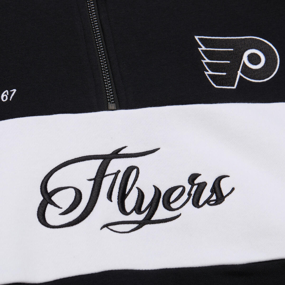 NHL WOMEN'S QUARTER ZIP FLYERS - Black - Image 3