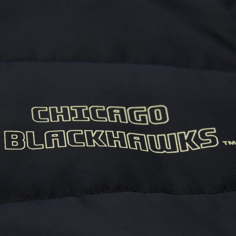 NHL WOMEN'S CROP PUFFER VEST BLACKHAWKS - Image 4