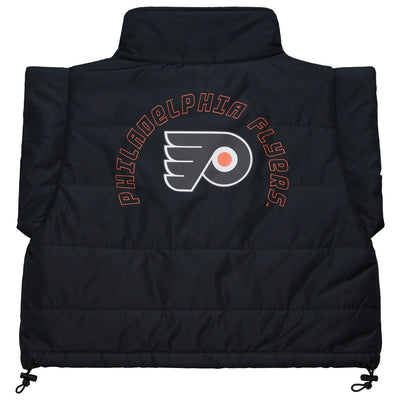 NHL WOMEN'S CROP PUFFER VEST FLYERS - Image 2