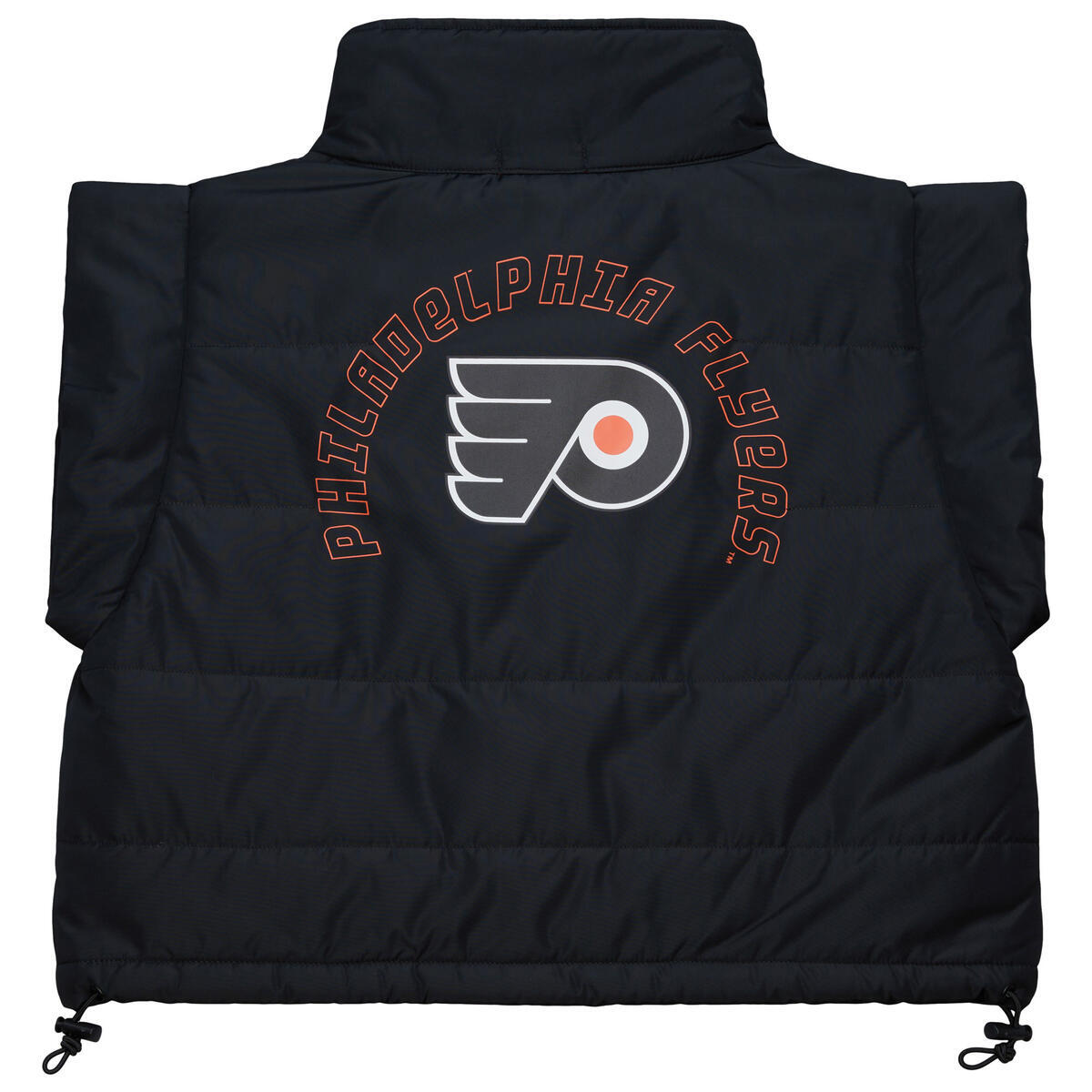 NHL WOMEN'S CROP PUFFER VEST FLYERS - Image 2