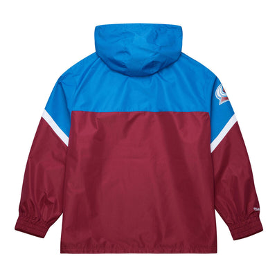 NHL TIE BREAKER LIGHTWEIGHT WINDBREAKER ANORAK CURRENT LOGO AVALANCHE - Image 2