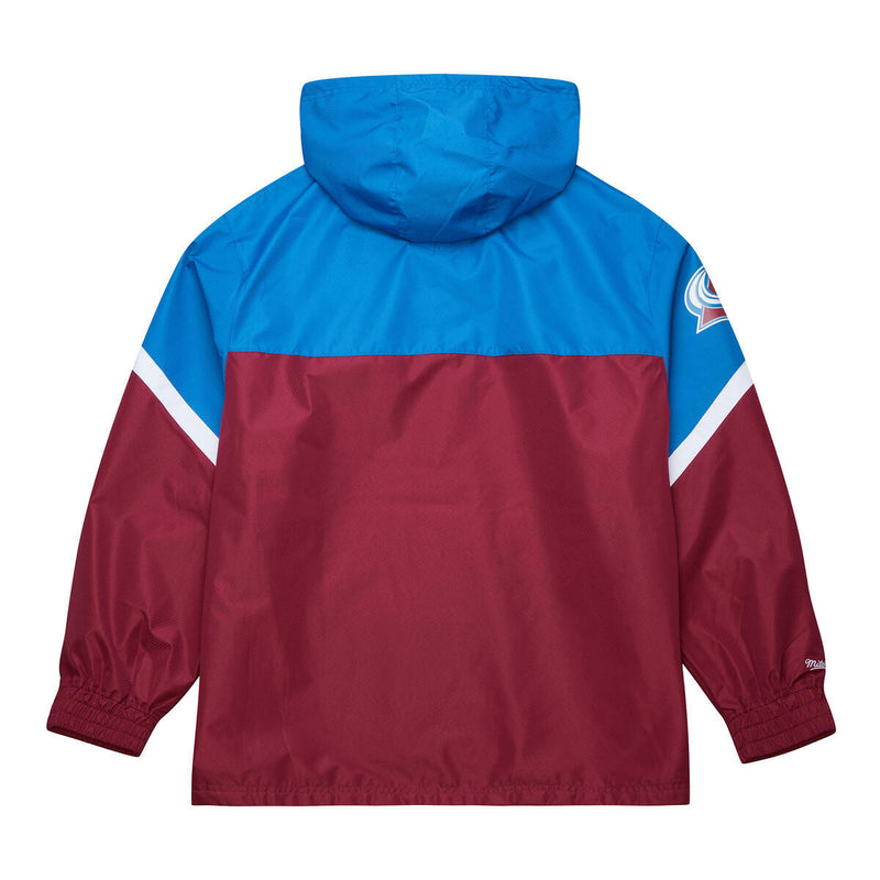 NHL TIE BREAKER LIGHTWEIGHT WINDBREAKER ANORAK CURRENT LOGO AVALANCHE - Image 2