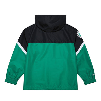 NHL TIE BREAKER LW WINDBREAKER ANORAK CURRENT LOGO STARS - Dark Green - Image 2