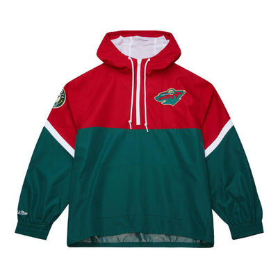 NHL TIE BREAKER LW WINDBREAKER ANORAK MINNESOTA WILD - Image 1