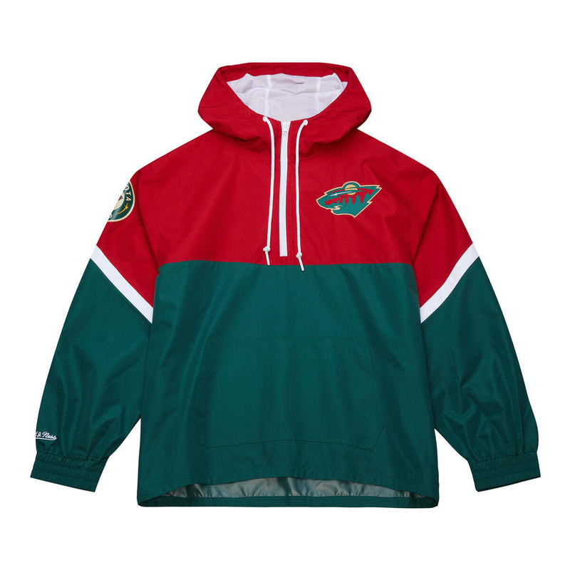 NHL TIE BREAKER LW WINDBREAKER ANORAK MINNESOTA WILD - Image 1