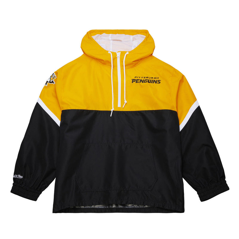 NHL TIE BREAKER LIGHTWEIGHT WINDBREAKER ANORAK PITTSBURGH PENGUINS - Image 1