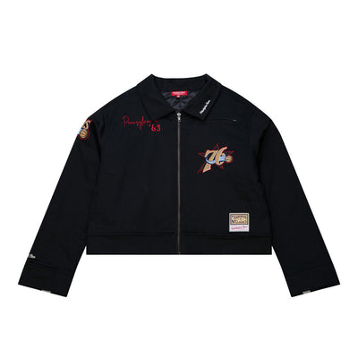 NBA MECHANIC JACKET 76ERS - Image 1