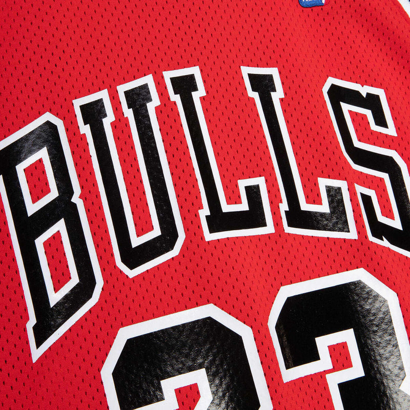 NBA AUTHENTIC JERSEY BULLS 1991 MICHAEL JORDAN University Red AJY43162-CBU91MJOUNRD - Image 3