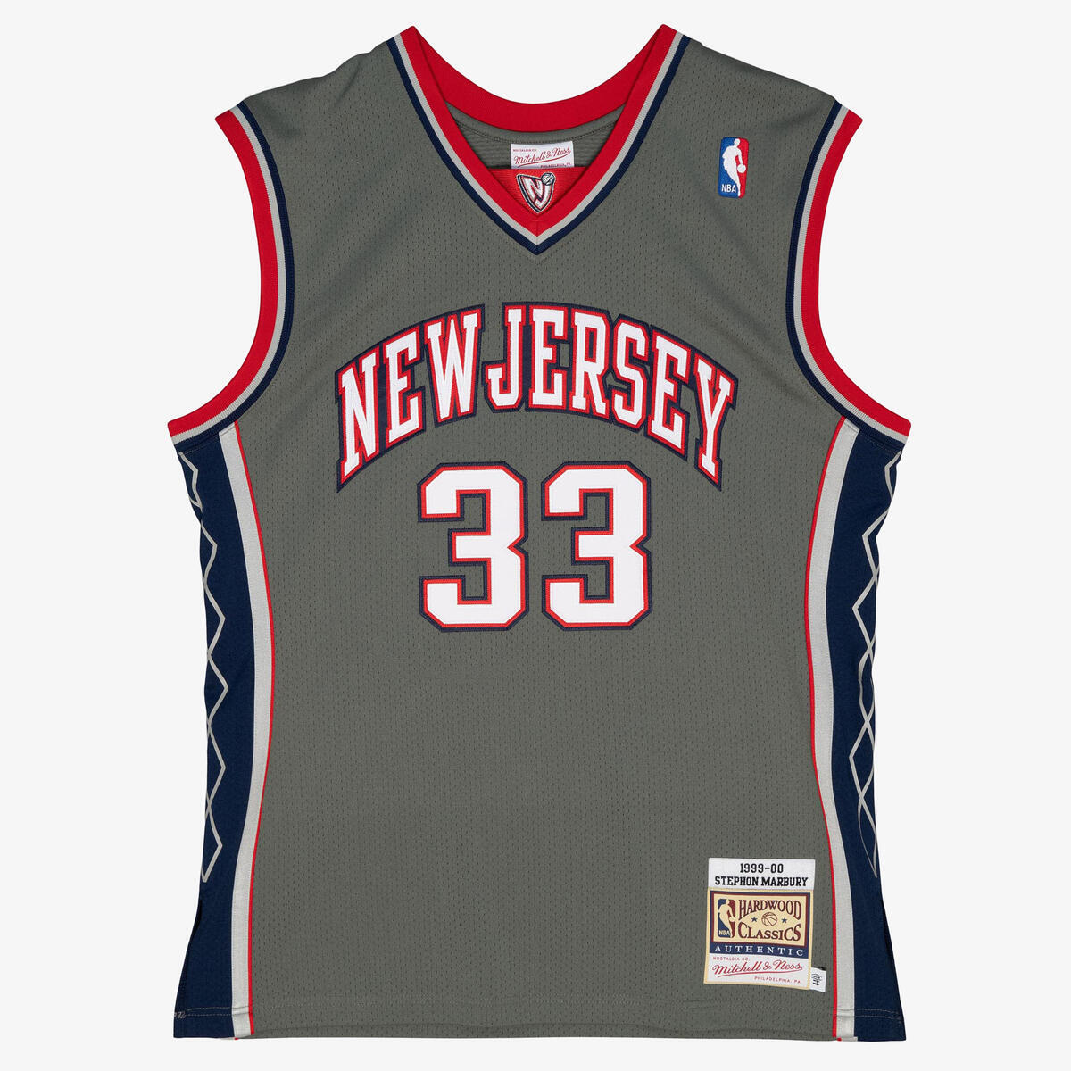 NBA ALT. JERSEY NETS 1999 STEPHON MARBURY - Image 1