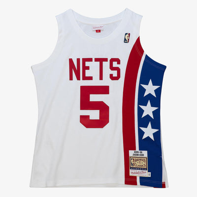 NBA ALTERNATE JERSEY NETS 2005 JASON KIDD White AJY44484-NJN05JKIWHIT - Image 1
