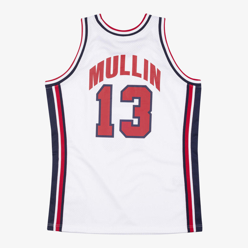 NBA AUTHENTIC JERSEY USA 1992 CHRIS MULLIN - White - Image 2