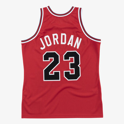 NBA AUTHENTIC JERSEY BULLS 1984 MICHAEL JORDAN - Scarlet - Image 2