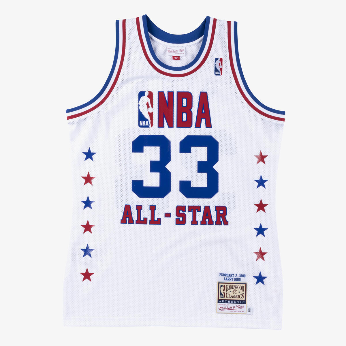 NBA AUTHENTIC JERSEY ALL-STAR 1988 LARRY BIRD - White