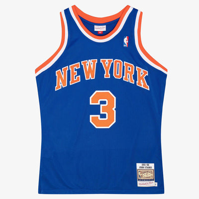 NBA AUTHENTIC JERSEY KNICKS 1991 JOHN STARKS Royal AJY4CP19152-NYKROYA91JSR - Image 5