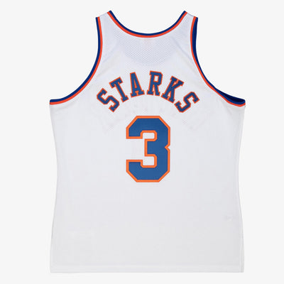 NBA AUTHENTIC JERSEY KNICKS 1996 JOHN STARKS White AJY4CP19154-NYKWHIT96JSR - Image 2