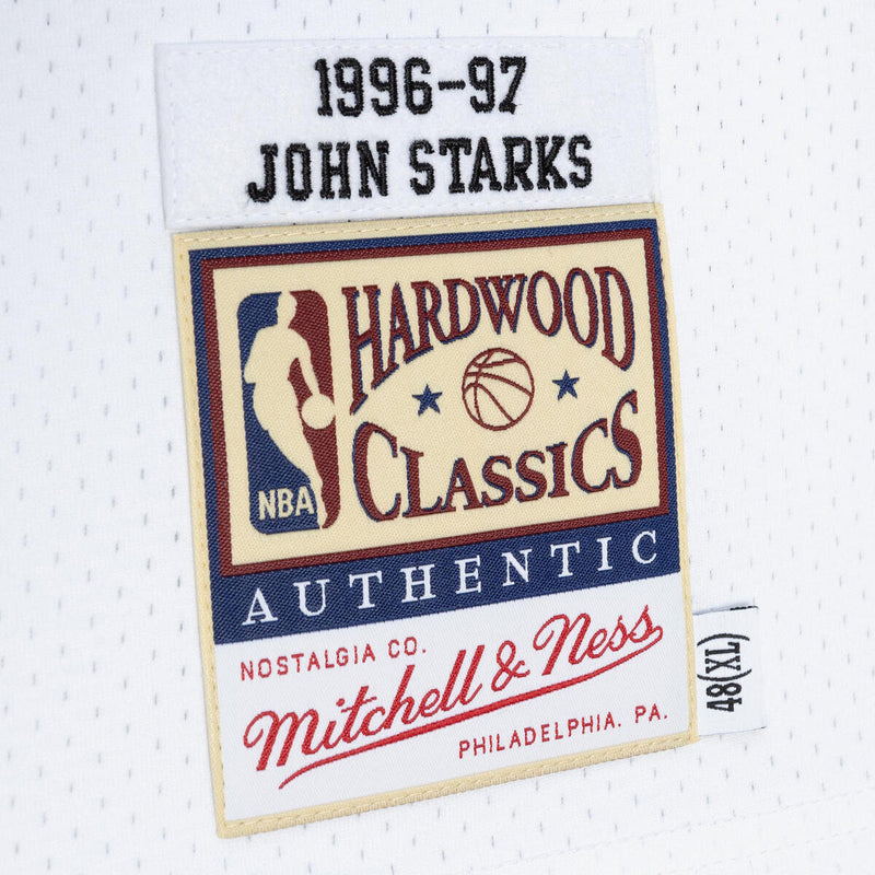 NBA AUTHENTIC JERSEY KNICKS 1996 JOHN STARKS White AJY4CP19154-NYKWHIT96JSR - Image 4