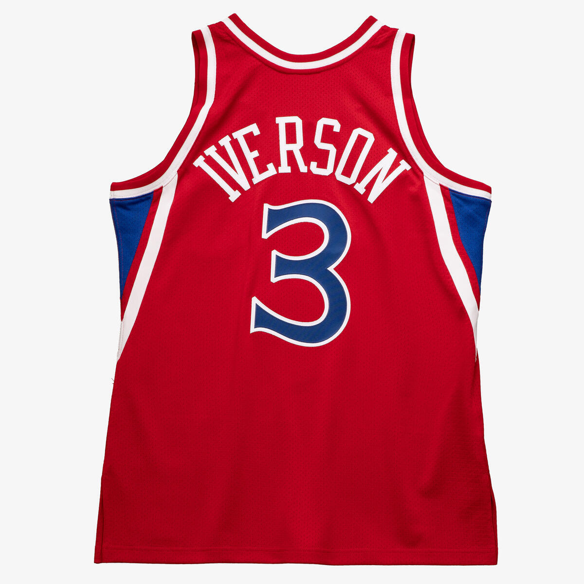 NBA AUTHENTIC JERSEY 76ERS 1996 ALLEN IVERSON Scarlet AJY4CP19161-P76SCAR96AIV - Image 5