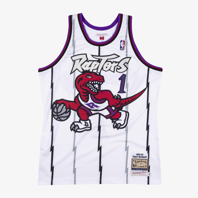 NBA AUTHENTIC JERSEY RAPTORS 1998 TRACY MCGRADY - White - Image 1