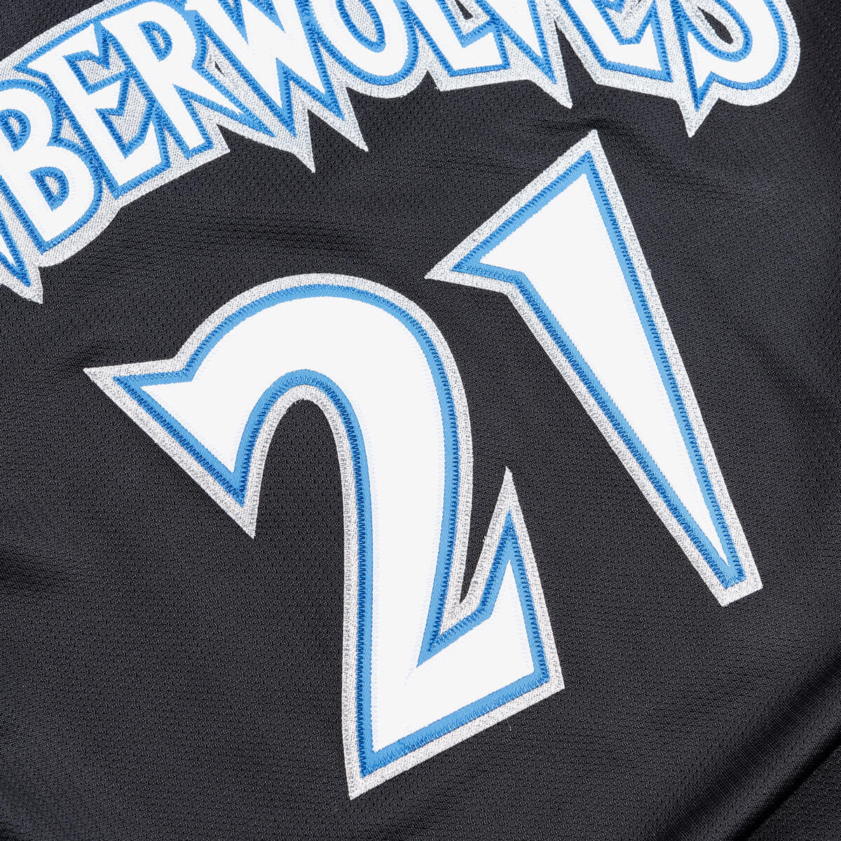 NBA AUTHENTIC ALTERNATE JERSEY TIMBERWOLVES 1997 KEVIN GARNETT Black AJY4EL18018-MTIBLCK97KGA - Image 5