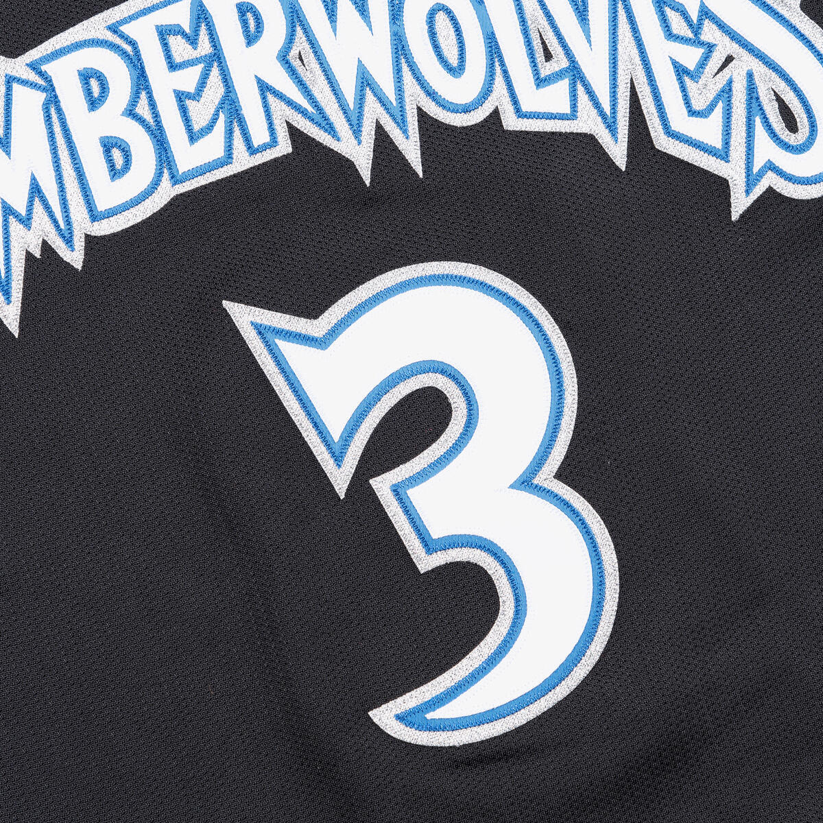 NBA AUTHENTIC ALT JERSEY TIMBERWOLVES 1997 STEPHEN MARBURY Black AJY4EL18019-MTIBLCK97SMB - Image 4