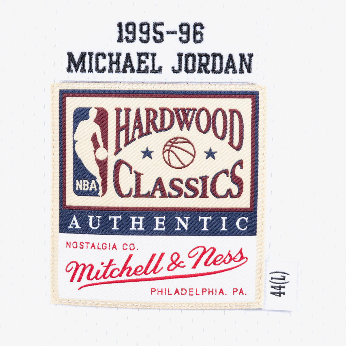 NBA AUTHENTIC HOME JERSEY BULLS 1995 MICHAEL JORDAN - White - Image 3
