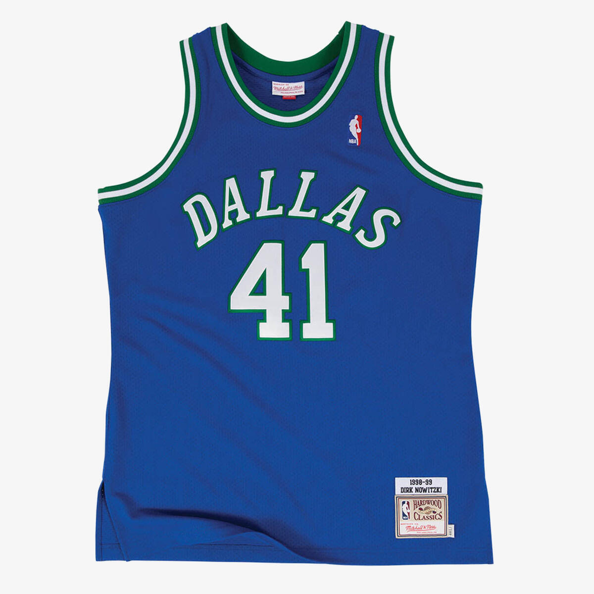 NBA AUTHENTIC ROAD JERSEY MAVERICKS 1998 DIRK NOWITZKI - Image 1