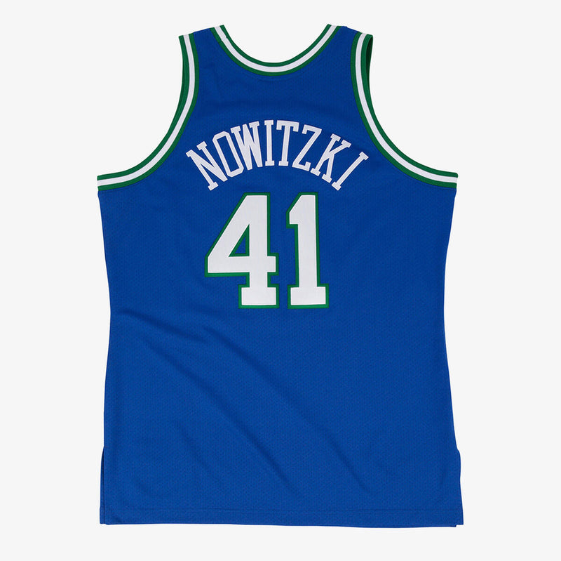 NBA AUTHENTIC ROAD JERSEY MAVERICKS 1998 DIRK NOWITZKI - Image 6