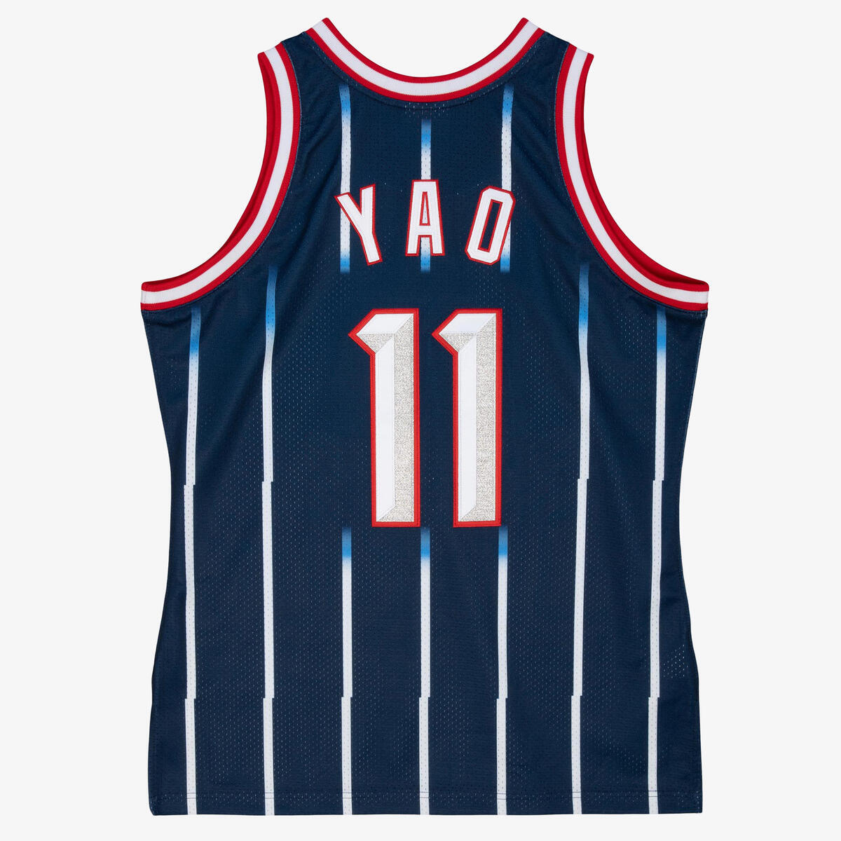 NBA AUTHENTIC ROAD JERSEY ROCKETS 2002 YAO MING Navy AJY4GS18087-HRONAVY02YMI - Image 2