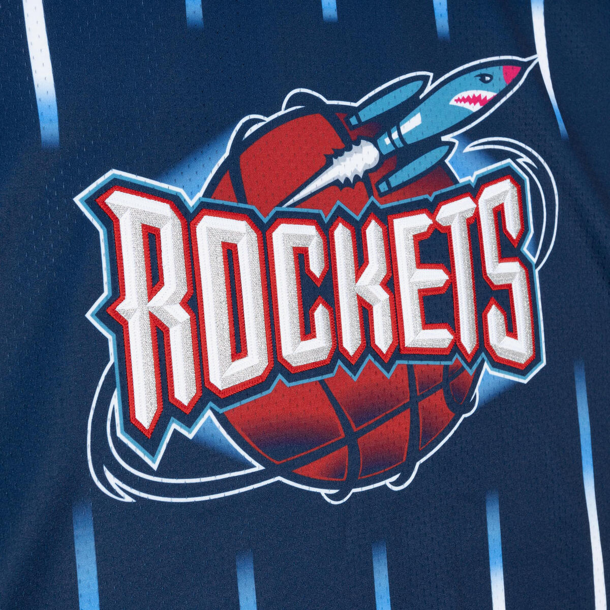 NBA AUTHENTIC ROAD JERSEY ROCKETS 2002 YAO MING Navy AJY4GS18087-HRONAVY02YMI - Image 3
