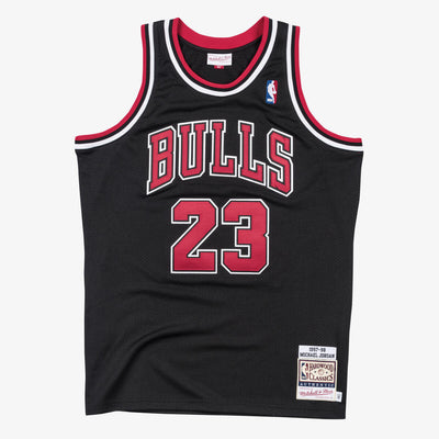 NBA AUTHENTIC ALTERNATE JERSEY BULLS 1997 MICHAEL JORDAN - Black
