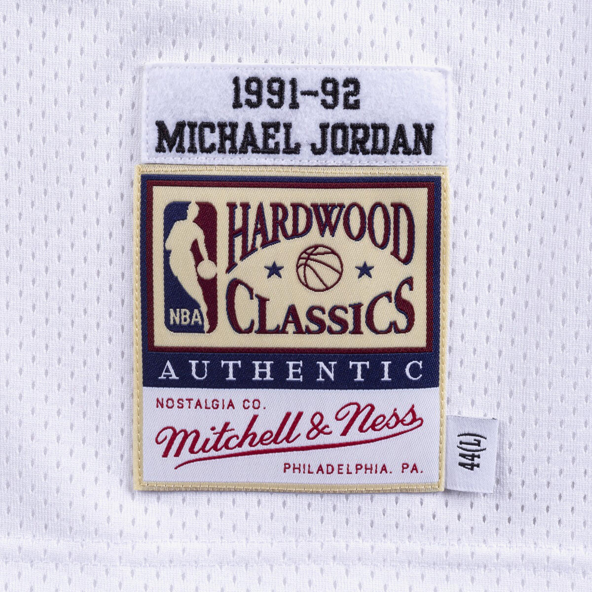 NBA AUTHENTIC JERSEY BULLS 1991 MICHAEL JORDAN - White - Image 3