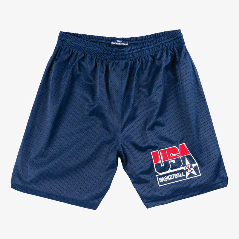 NBA USA BASKETBALL PRACTICE SHORTS 92 - Navy - Image 1