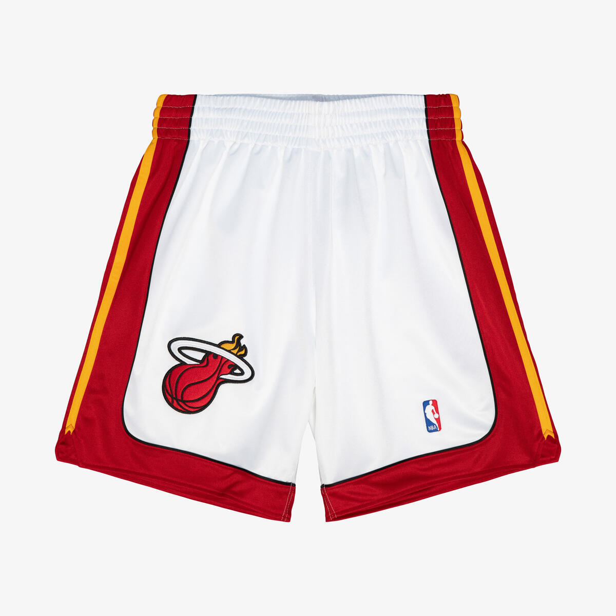 NBA WHITE SHORTS HEAT 2005 - Image 1