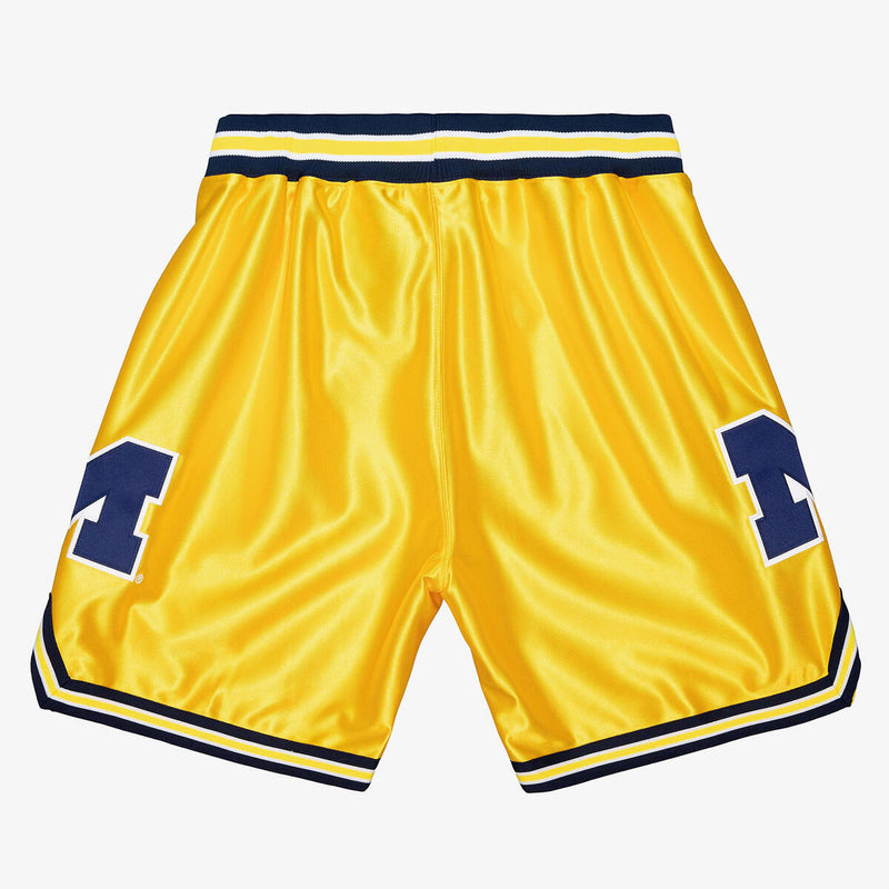 NCAA MAIZE SHORTS MICHIGAN 1991 Yellow ASHR4493-UMI91PPPYELL - Image 2