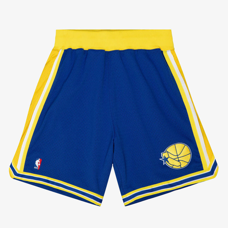NBA AUTHENTIC SHORTS WARRIORS 95 Royal ASHRCP19189-GSWROYA95 - Image 1