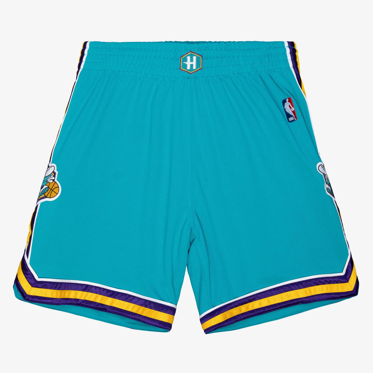 NBA AUTHENTIC SHORTS HORNETS 05 Teal ASHRCP19191-NOHTEAL05 - Image 1