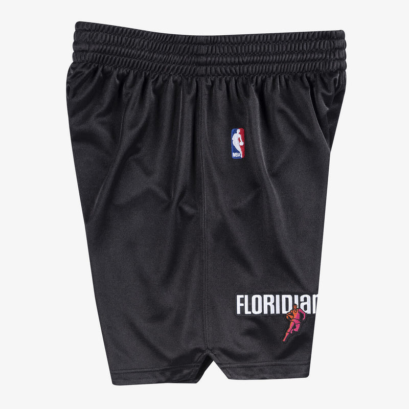 NBA AUTHENTIC ALTERNATE SHORTS HEAT 05-06 Black ASHREL18035-MHEBLCK05 - Image 4