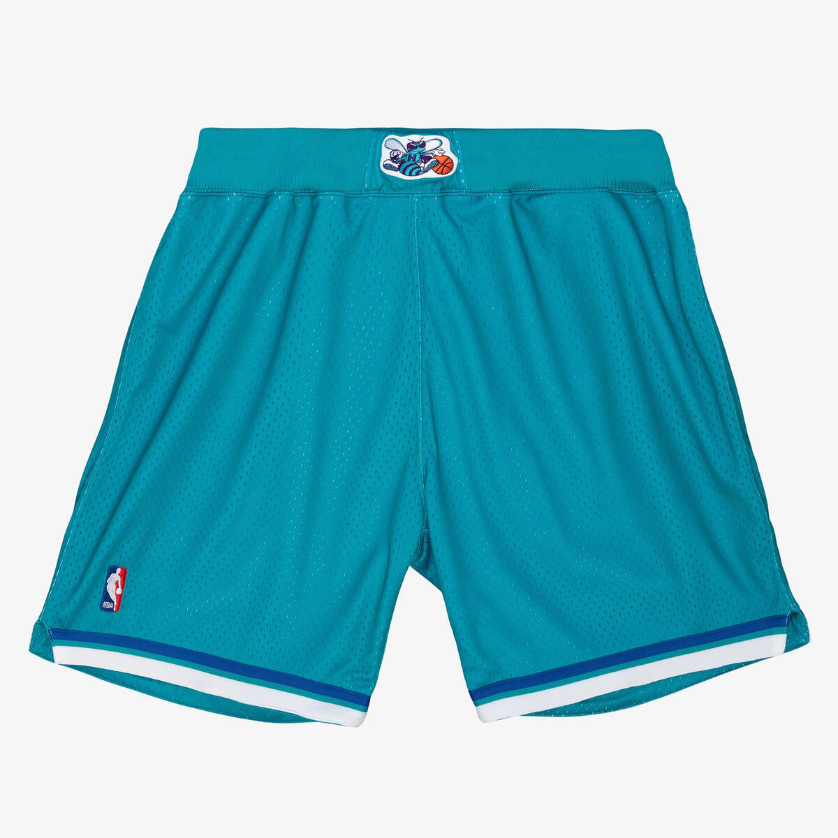 NBA AUTHENTIC ROAD SHORTS HORNETS 92-93 Teal ASHRGS18110-CHOTEAL92 - Image 1