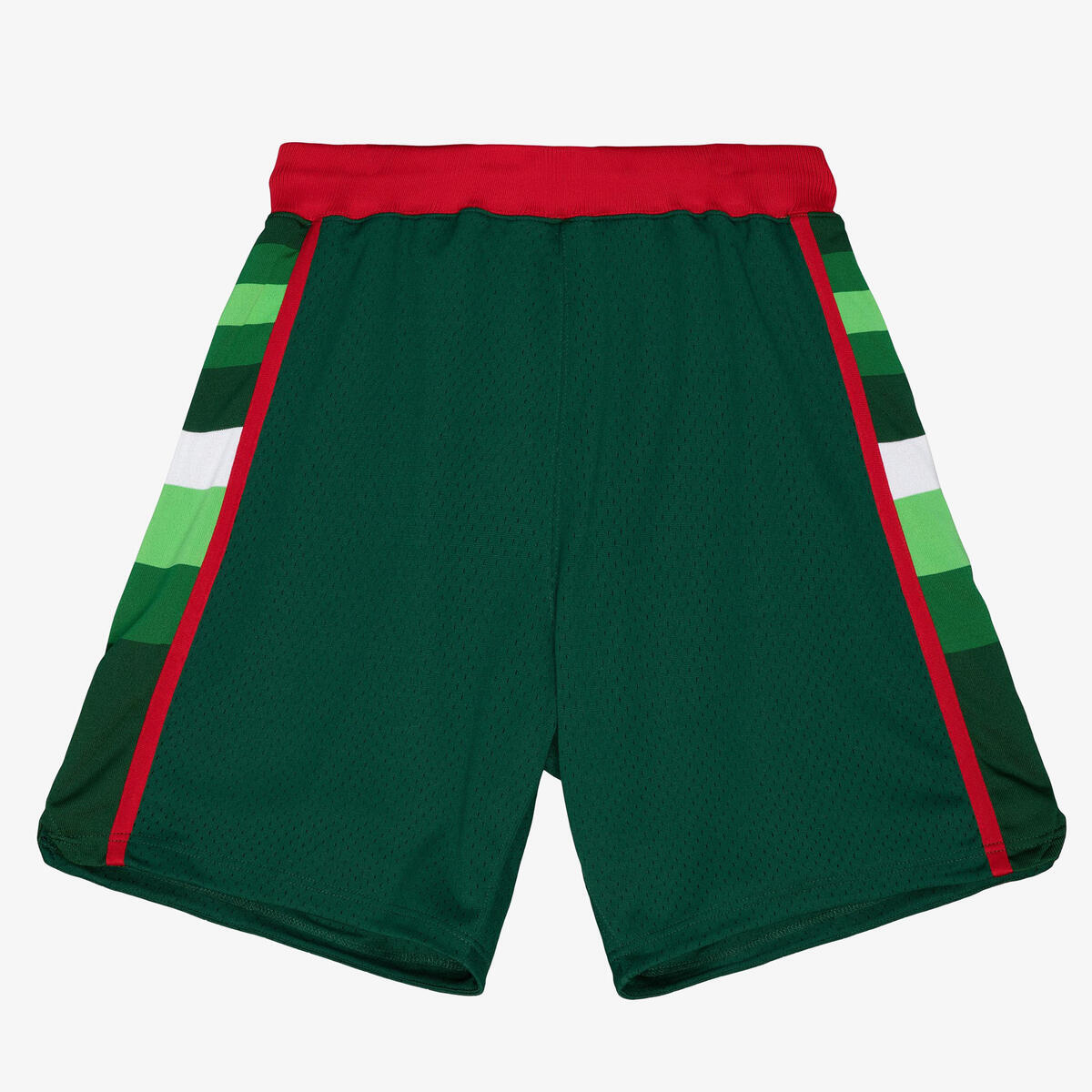 NBA AUTHENTIC ROAD SHORTS BUCKS 83-84 Dark Green ASHRGS18124-MBUDKGN83 - Image 1